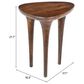Zuo Modern Spiker Side Table in Walnut, , large
