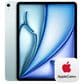 Apple 13" iPad Air | Apple M4 Chip - Wi-Fi + Cellular 128GB in Blue (Latest Model) and 2-Year AppleCare+, , large