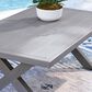 Ashley Half Moon Beach Rectangular Cocktail Table in Gray, , large