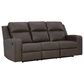 Ashley Lavenhorne Power Reclining Sofa and Recliner Set in Granite, , large