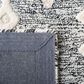 Safavieh Artistry 7" Square Ivory and Black Area Rug, , large