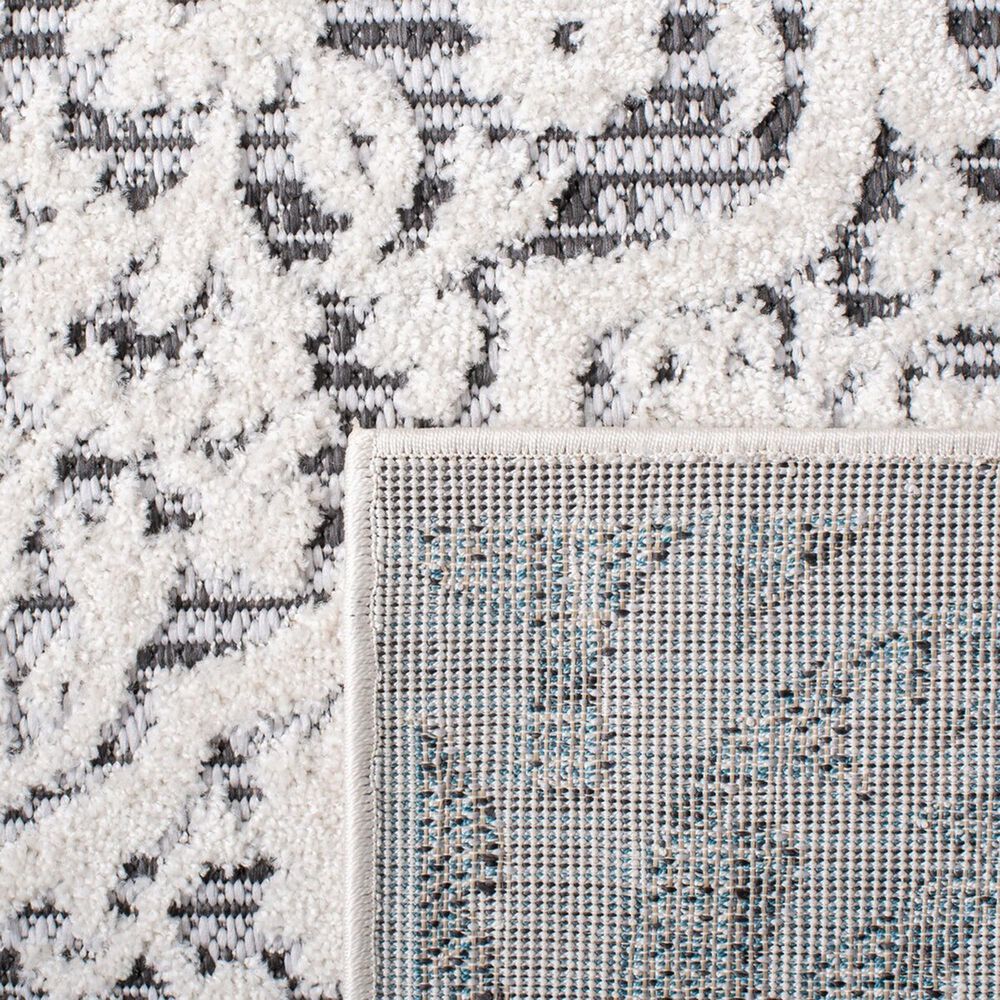 Safavieh Cabana CBN656A 3&#39; x 5&#39; Ivory and Grey Indoor/Outdoor Area Performance Rug, , large