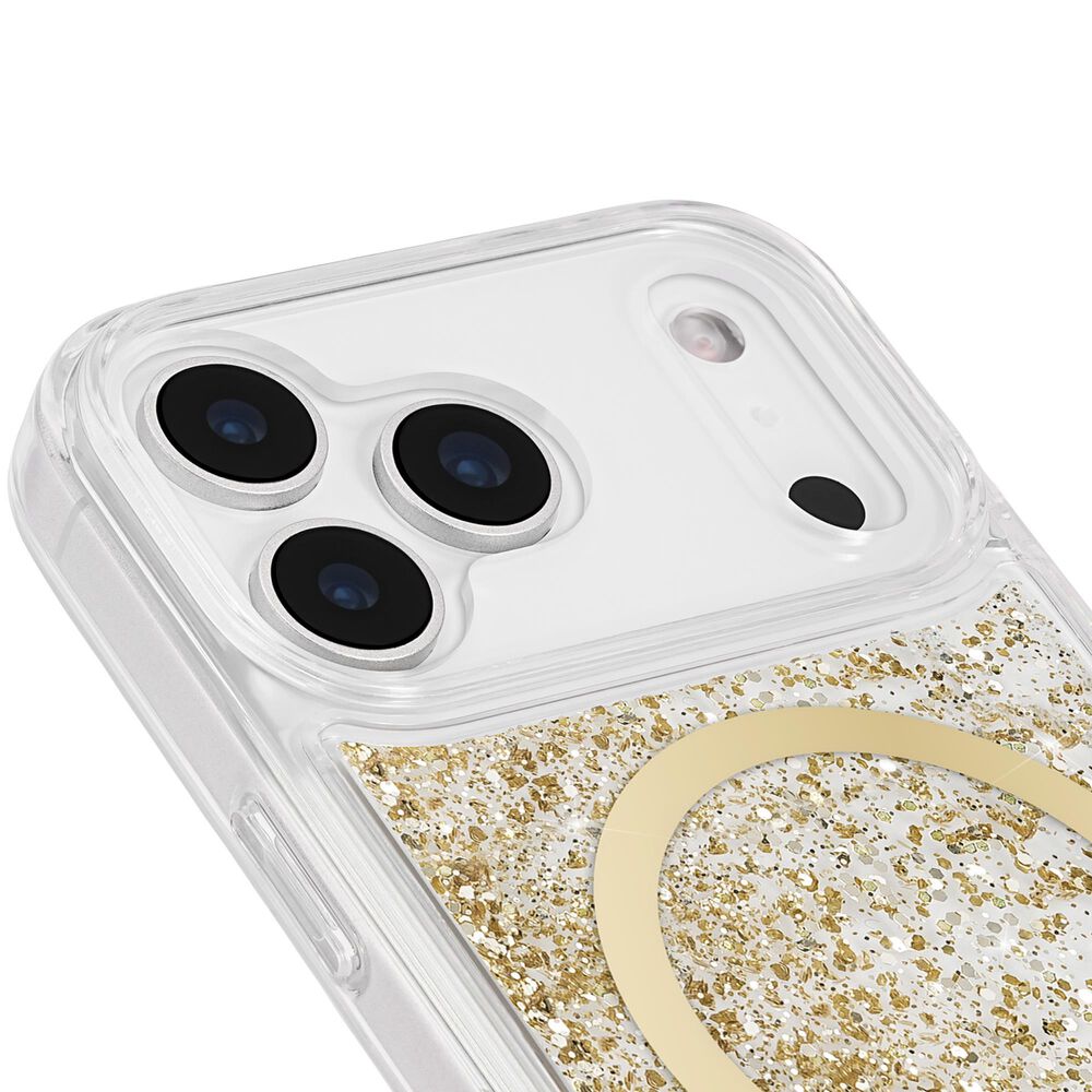 Case-Mate Waterfall MagSafe Case for iPhone 17 Pro Max in Gold, , large