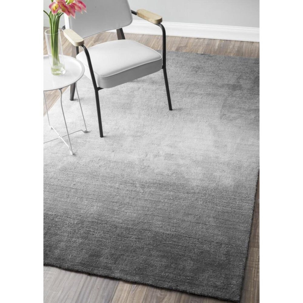 nuLOOM Franklin AWVE18A76096 7'6" x 9'6" Grey Area Rug Nebraska