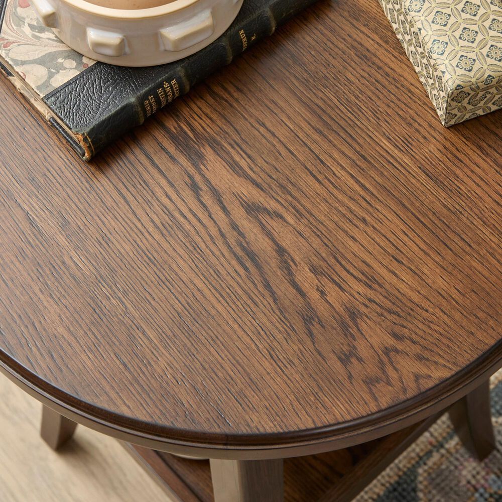 Flexsteel Sylvie End Table in Chestnut, , large