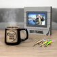 Pavilion Reely Great 16 Oz Mug in Black and Cream, , large