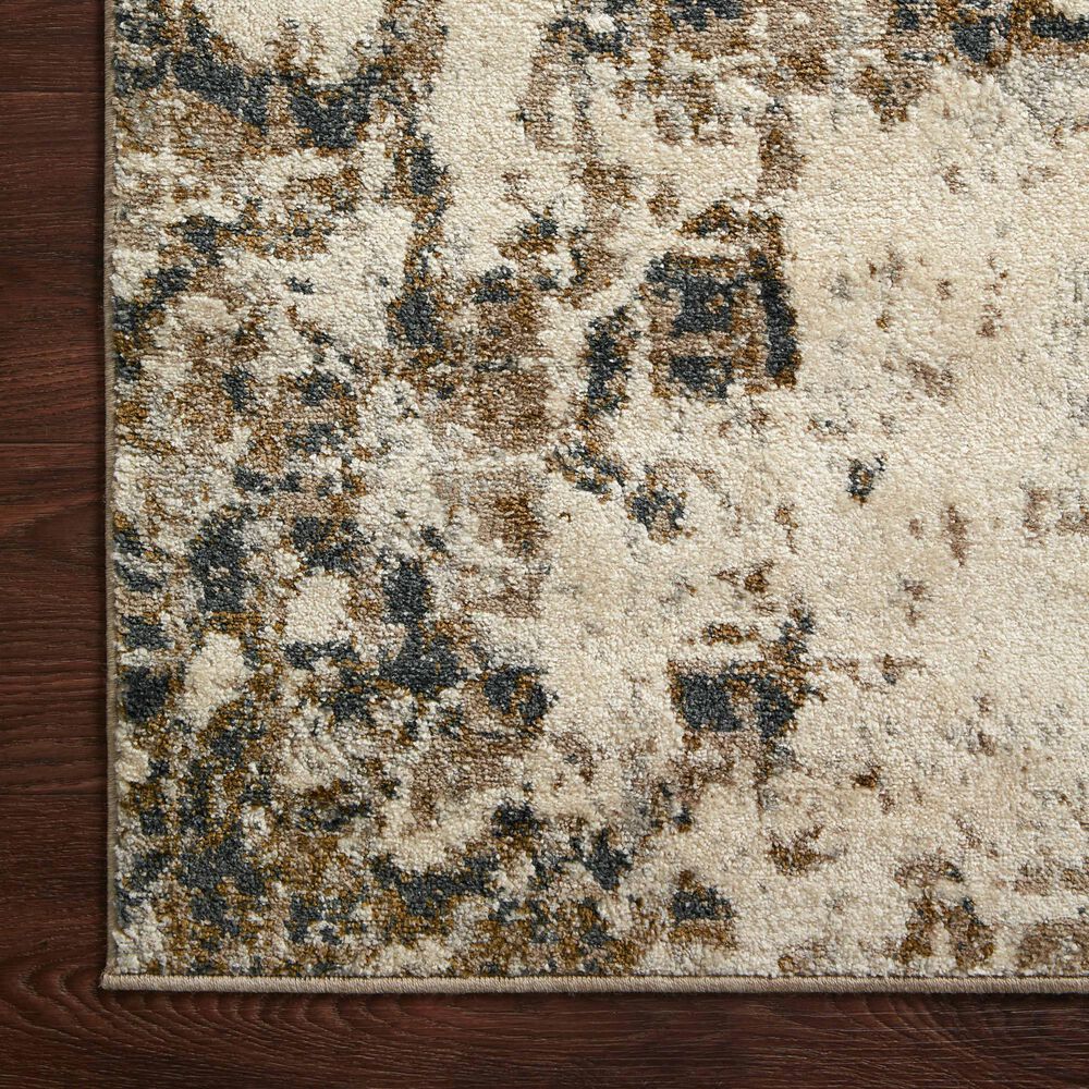 Loloi II Spirit SPI-01 2&#39;7&quot; x 4&#39; Pewter and Olive Area Rug, , large