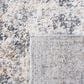 Safavieh Aston ASN705 2" x 12" Ivory and Grey Runner, , large