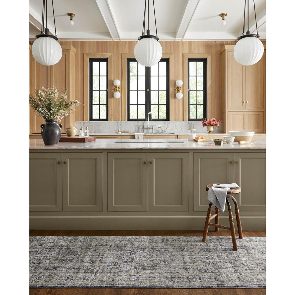 Loloi Katherine 2&#39;7&quot; x 12&#39; Midnight and Tobacco Runner, , large