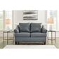 Ashley Genoa Stationary Loveseat in Steel, , large