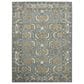 Amer Rugs Romania 5" x 8" Gray and Orange Area Rug, , large