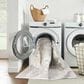 Nourison Astra Machine Washable 9" x 12" Silver and Grey Area Rug, , large