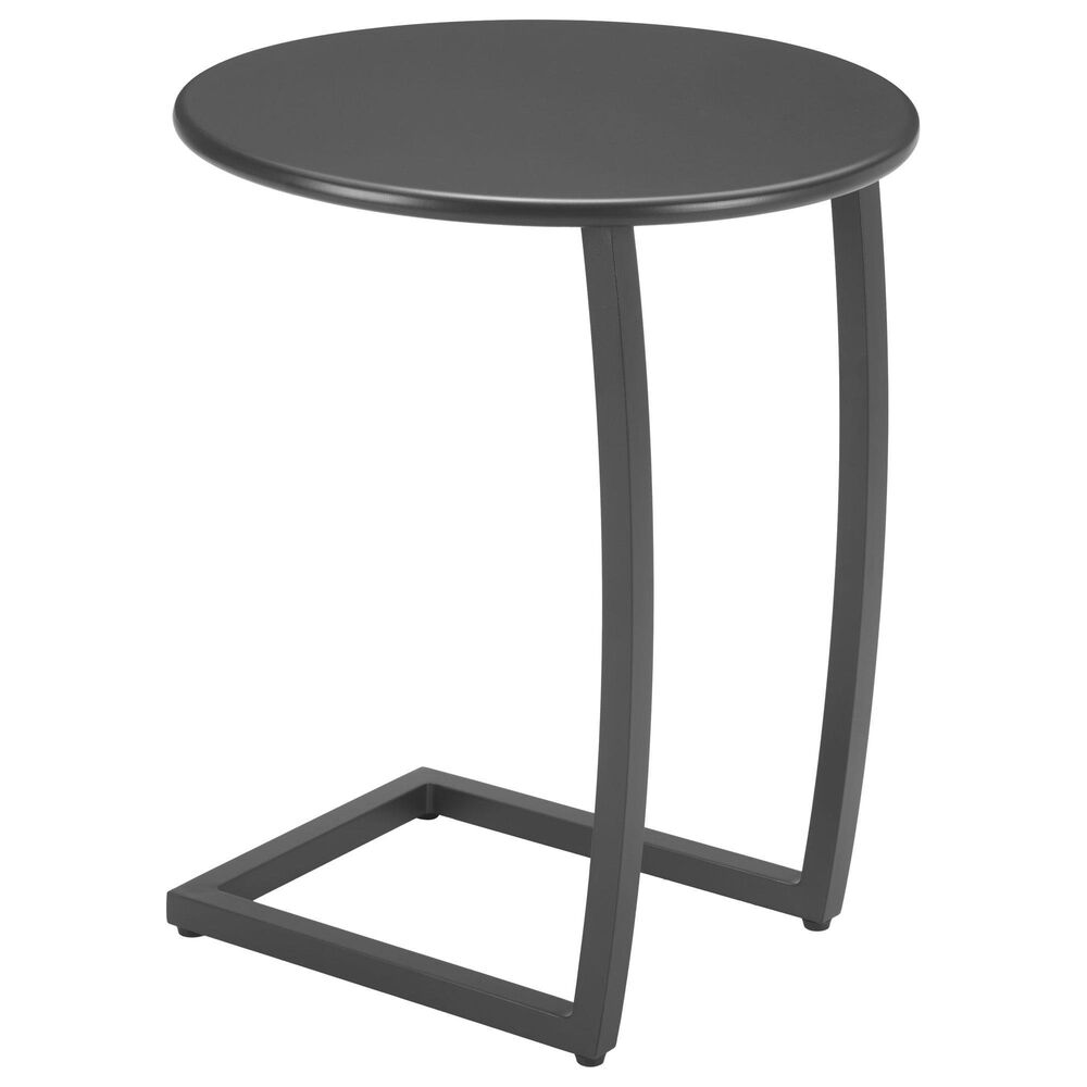 Zuo Modern Noga Patio End Table in Black, , large