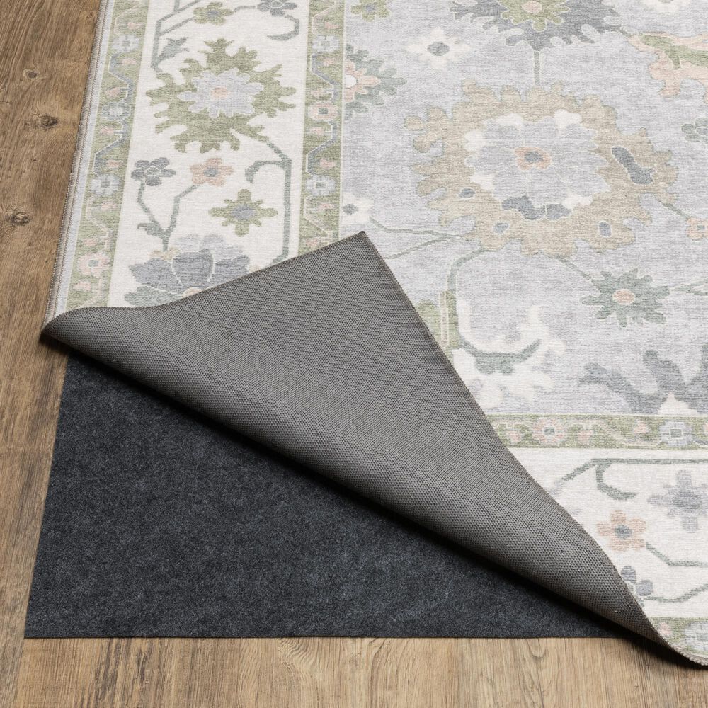 ROW by Oriental Weavers Addison Grey, Blue and Green 6'7" x 9'2" Area Rug, , large