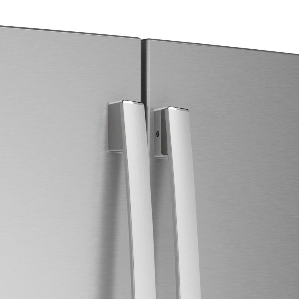 GE Profile 22.1 Cu. Ft. French-Door Refrigerator with Hands-Free AutoFil in Fingerprint Resistant Stainless Steel, , large