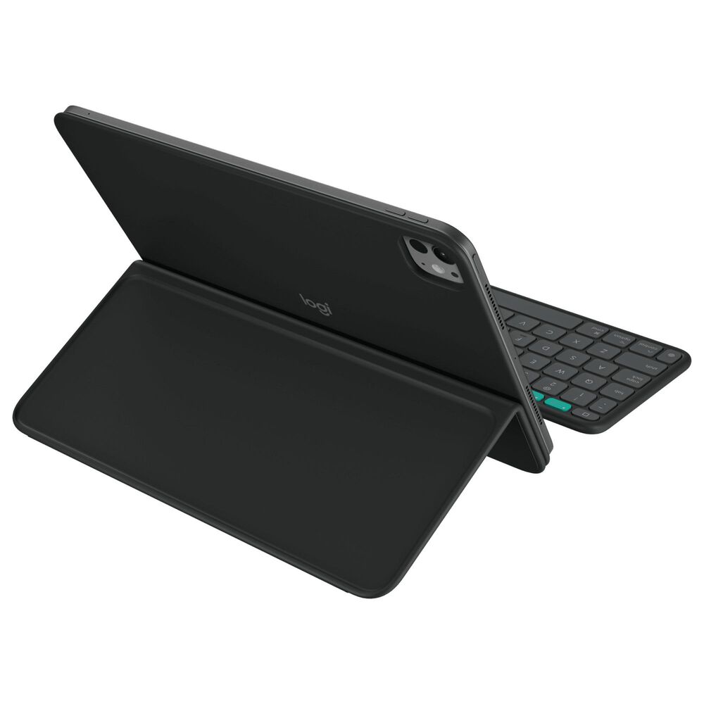 Logitech Flip Folio Keyboard Case for 11&quot; iPad Air or iPad Pro in Graphite, , large