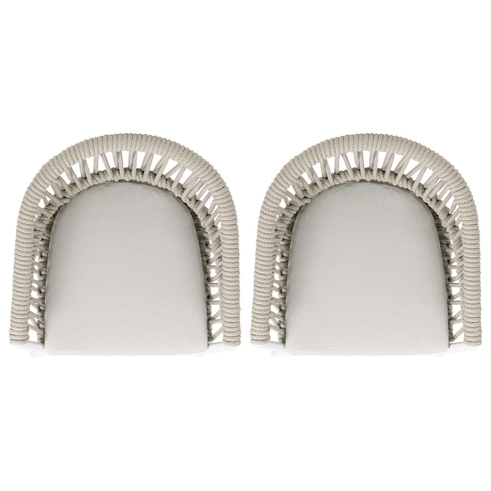 Hearth and Haven Maiden Patio Counter Stool in Beige &#40;Set of 2&#41;, , large
