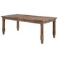 Crystal City Riverdale Dining Table in Natural - Table Only, , large