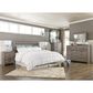 Ashley Zelen 5 Piece Queen Bedroom Set in Warm Gray, , large