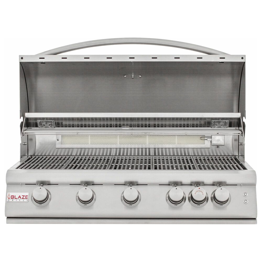 Blaze 40&quot; LTE Natural Gas Grill with 5-Burner in Stainless Steel, , large