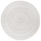 Surya Azalea 8" Round Taupe, Medium Gray, Dark Brown and Cream Area Rug, , large