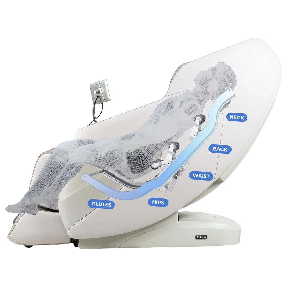 Osaki Tesoro 3D Power Zero Gravity Massage Chair with Heat in Taupe, , large