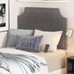 The Monday Company Twin Upholstered Headboard in Gray, , large