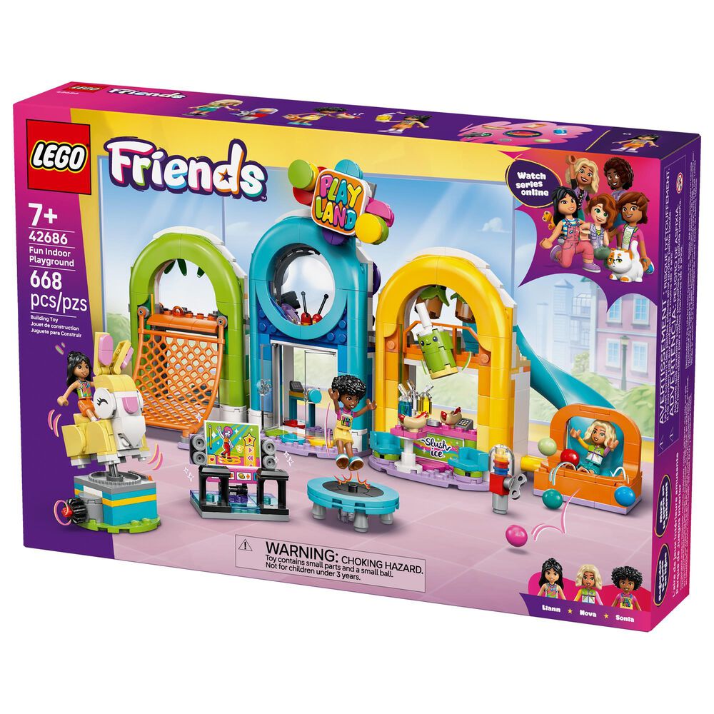 LEGO Friends Cool Indoor Playground Building Set, , large