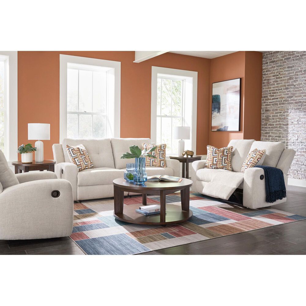 Ashley Danum Manual Reclining Sofa in Stone, , large