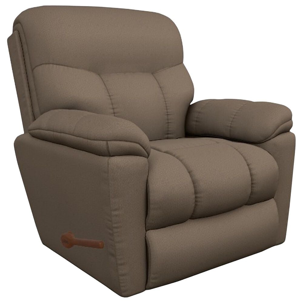 La-Z-Boy Morrison Manual Rocker Recliner with Swivel Base in Seamount Cappuccino, , large