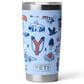 YETI Rambler 20 Oz Tumbler with MagSlider Lid in Big Sky Summer Camp, , large