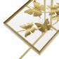 Uma Enterprises 25" Contemporary Accent Table in Gold, , large