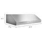 KitchenAid 36" Under-Cabinet Range Hood System, , large
