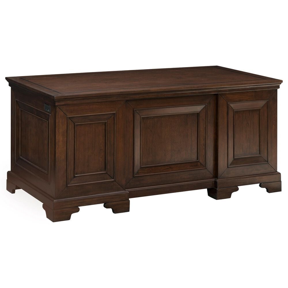 Riva Ridge Arlington Executive Desk in Classic Brown, , large