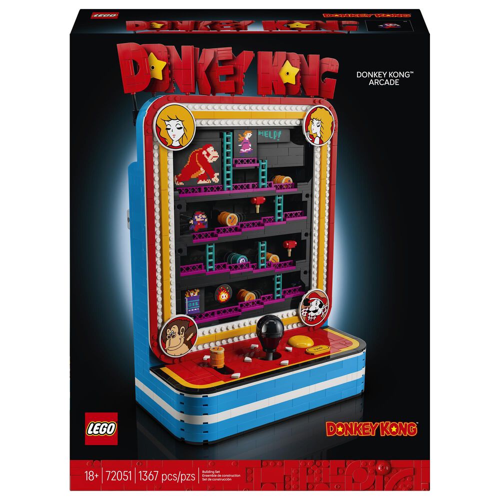 LEGO Super Mario Donkey Kong Arcade Building Set, , large