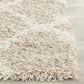 Safavieh Dallas Shag SGD257D-210 2"3" x 10" Beige/Ivory Runner, , large