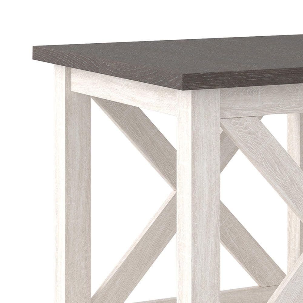 Signature Design by Ashley Dorrinson Square End Table in Gray and