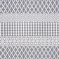 Safavieh Cabana CBN652A 2"2" x 7" Ivory and Grey Area Performance Rug, , large