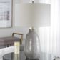 Uttermost Monacan Table Lamp in Neutral Gray, Taupe and Rust Brown, , large