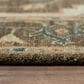RIZZY Belmont 10" x 14" Dark Brown and Light Blue Area Rug, , large