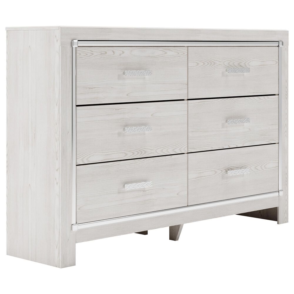 Ashley Altyra 3-Piece Queen Panel Headboard Set in White, , large
