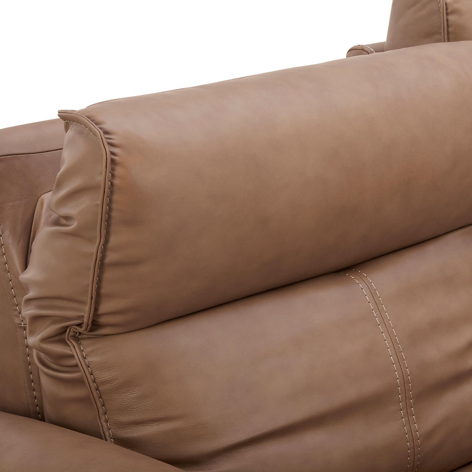 Interlochen 5-Piece Leather Power Reclining Sectional with Power