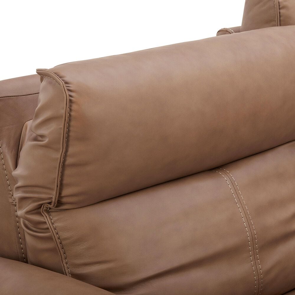 Interlochen 5-Piece Leather Power Reclining Sectional with Power Headrests in Aline Butternut, , large
