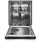 Whirlpool 24" Built-In Bar Handle Dishwasher with 41 Decibel in Stainless Steel, , large