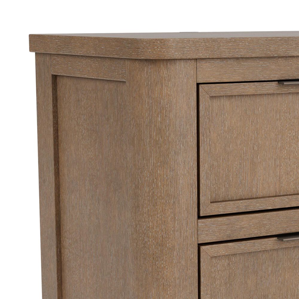 Riverside Furniture Jaxon 2-Drawer Nightstand in Casual Mink, , large