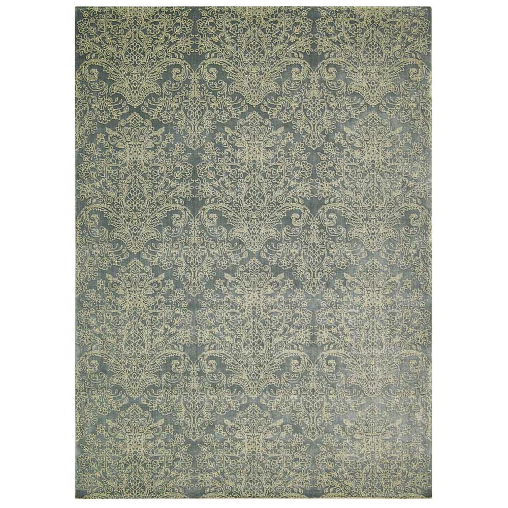 Nourison MA Platine MA202 3'5" x 5'5" Marine Area Rug, , large