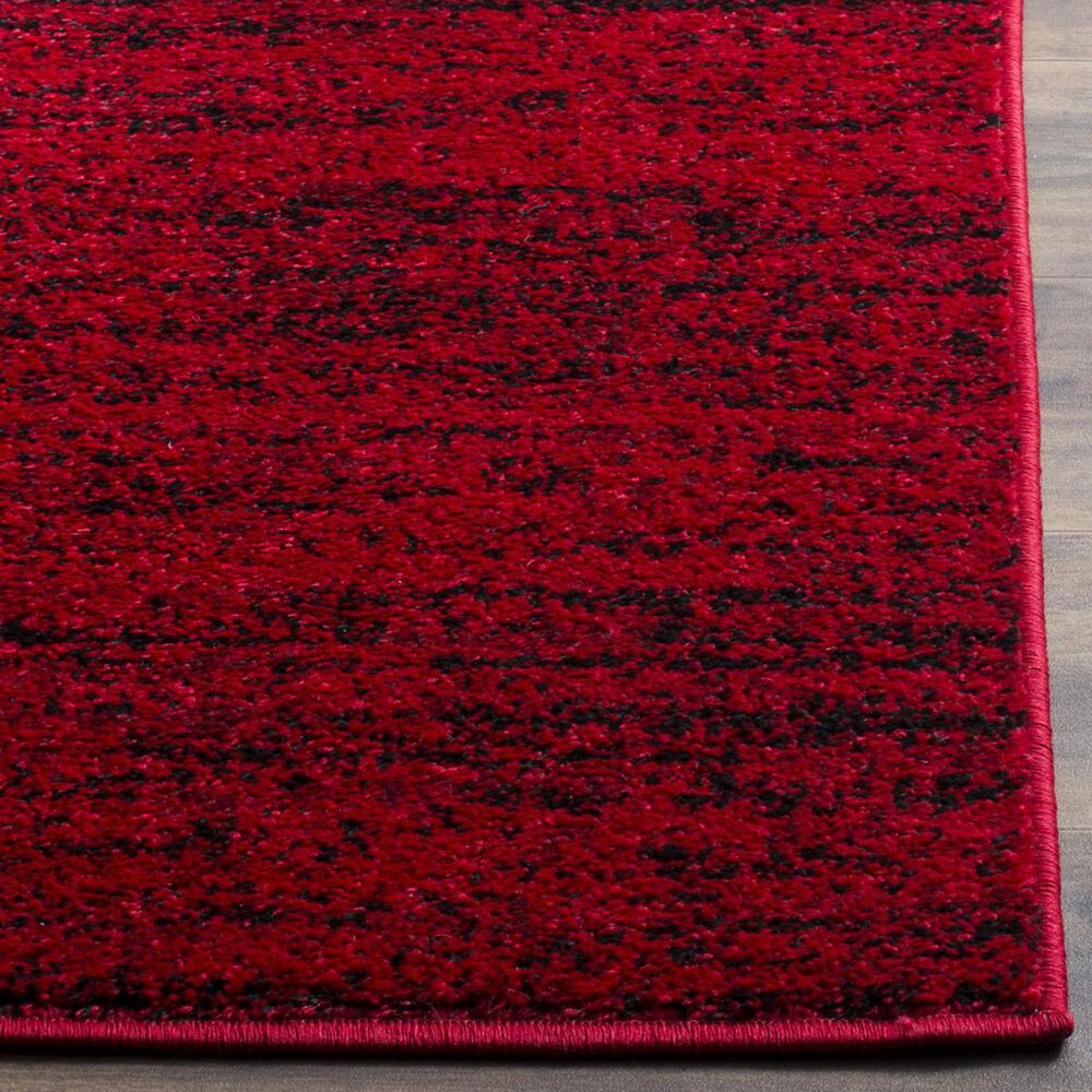 Safavieh Adirondack ADR117F-218 2'6" x 18' Red/Black Runner, , large