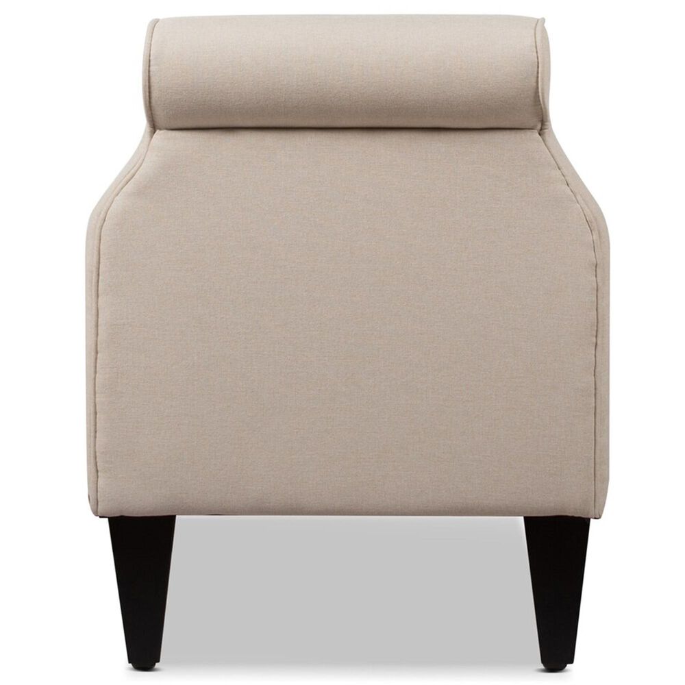 Jennifer Taylor Home Jacqueline Tufted Roll Arm Storage Bench in Sky Neutral, , large