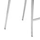 Zuo Modern Ace Counter Stool in Black and Silver (Set of 2), , large