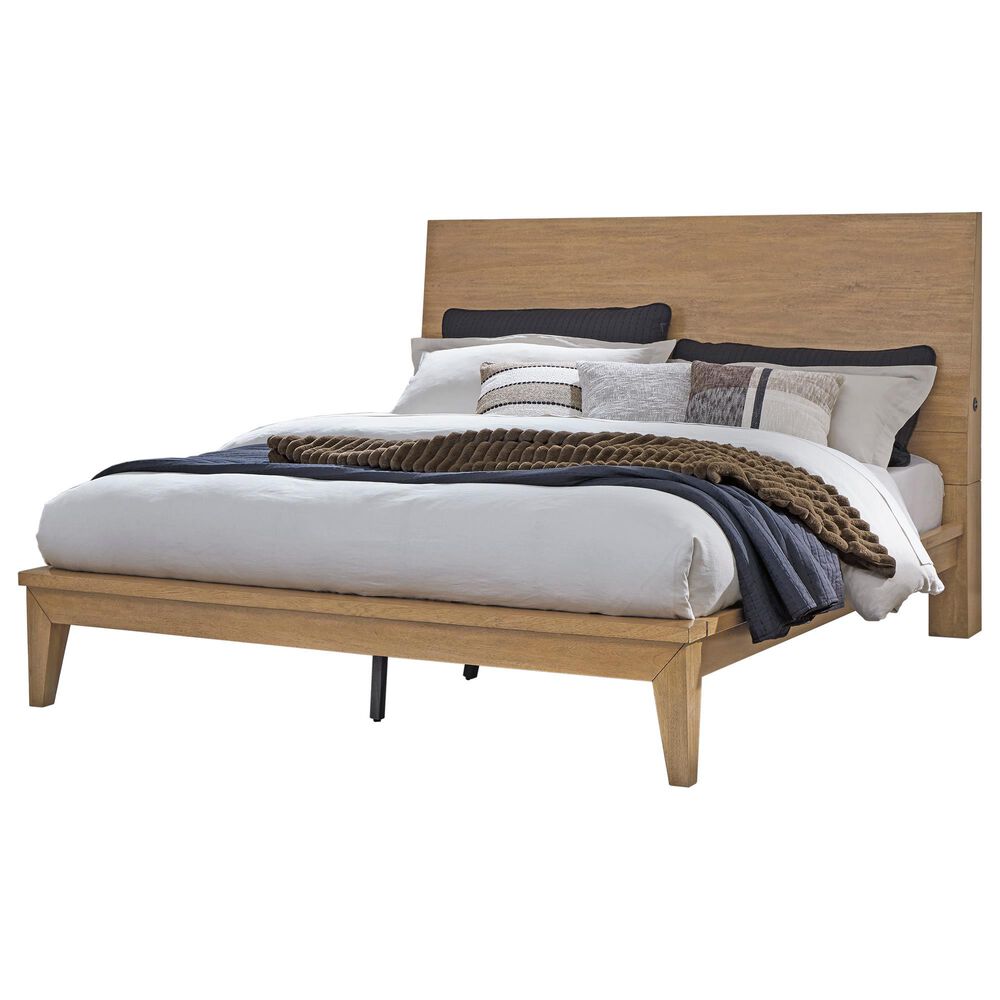 Ashley Sherbana King Panel Bed  in Light Brown, , large